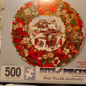 PUZZLE OF XMAS WREATH BRAND NEW